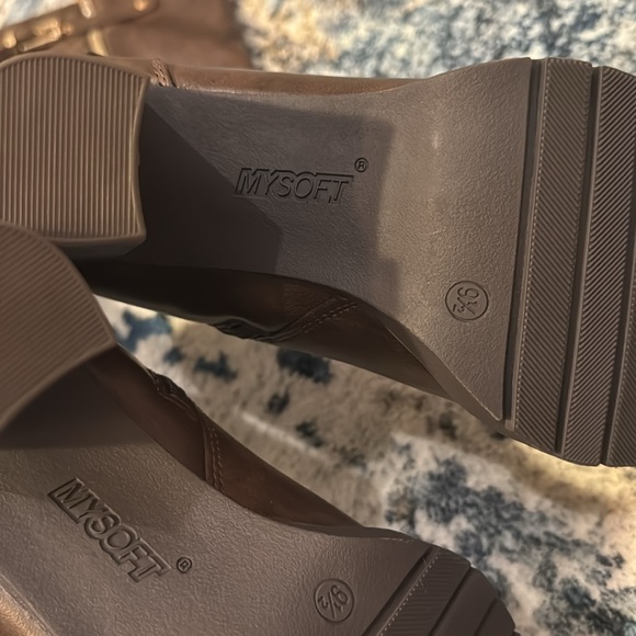 Coffee Brown Boots - Picture 7 of 9